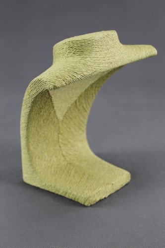 Dekolt, stojánek, stojan na šperky provázkový 22 cm zelený (A-9ZEL)