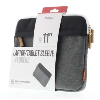 Hama Florence, pouzdro na notebook, do 28 cm (11"), černá/šedá