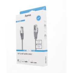 Síťový kabel Hama Cat5e F/UTP RJ45 stíněný, 1,5 m