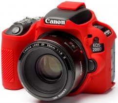 easyCover Canon EOS 200D a 250D červené
