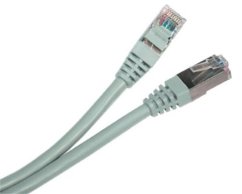 Patch kábel FTP cat 5e, 20m - szürke