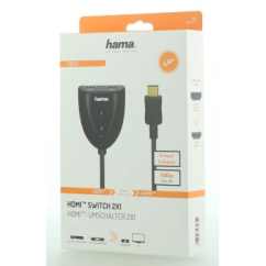 Hama HDMI prepínač 2x1, mechanický