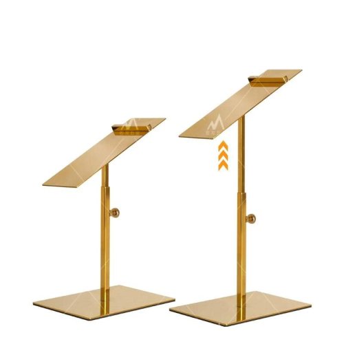 Állítható cipőtartó állvány, magasság 250 mm ezüst (STJ1)