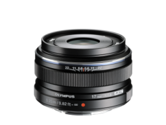Objektív Olympus EW-M1718 - 17mm f1.8 black