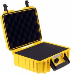 B&W Outdoor Case 1000, kufr s pěnou žlutý