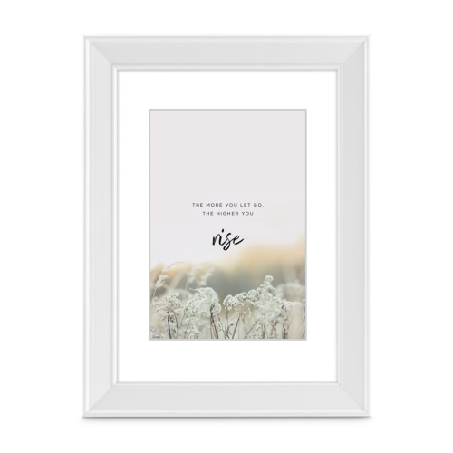 Dřevěný rám Hama RISE, bílý, 15x20 cm