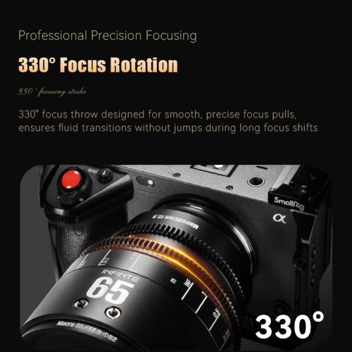 7Artisans Infinte 65mm T2.9 Macro 2X-Canon RF (FF)