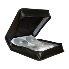 Púzdro na 300 CD/DVD zapínacie, čierne