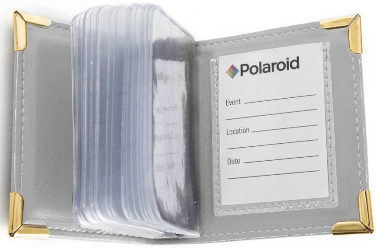Polaroid fotoalbum 2x3" šedé