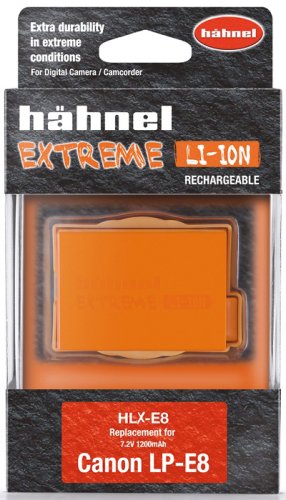 Hähnel EXTREME Li-Ion HLX-E8, Canon LP-E8, 1200mAh, 7.2V, 8.6Wh