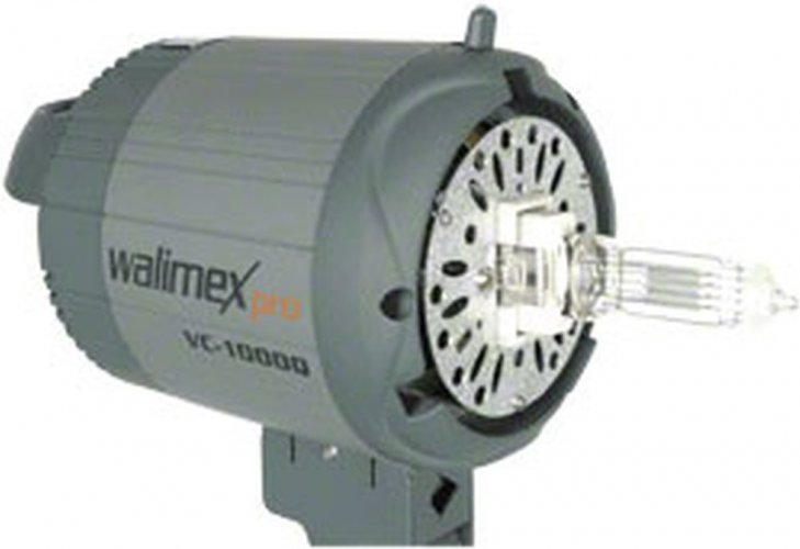 Walimex pro Quarzlight VC-1000 + Beauty Dish + WT-806 stativ