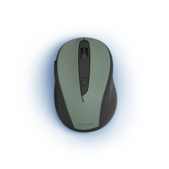Hama bezdrôtová optická myš MW-400 V2, ergonomická, zelená/čierna