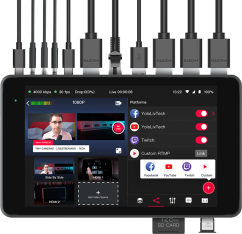 YoloLiv YoloBox Pro Portable Multicam Live Streaming Studio