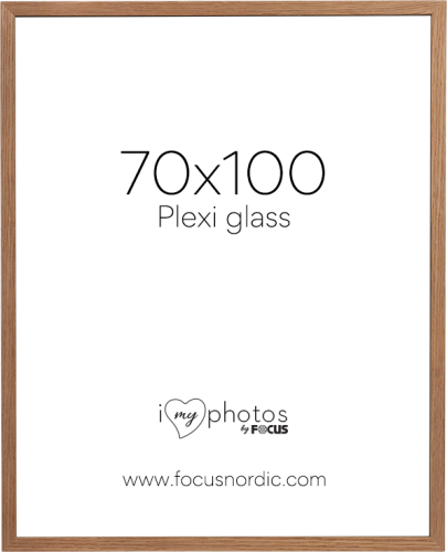 Focus Soul Oak veneer 70X100 Plexi