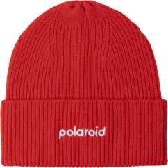 Polaroid Beanie Red
