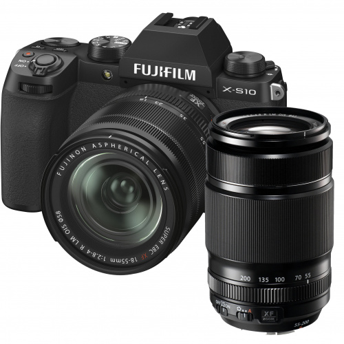 Fujifilm X-S10 + XF18-55mm + XF55-200