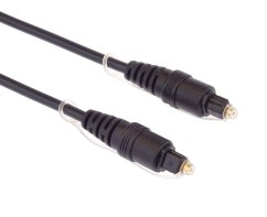Optikai kábel Toslink M/M, OD:4mm, 3m