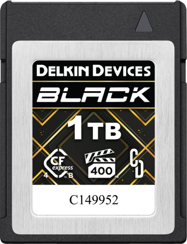 Delkin CFexpress 4.0 BLACK | Type B | R3630/W3130 (VPG400) 1TB