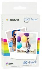 Polaroid fotopapier Polaroid ZINK 3x4″, 20 fotografií