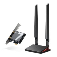 TP-Link Archer TBE550E BE9300 WiFi 7 PCIe Card cu Bluetooth, antenă detașabilă