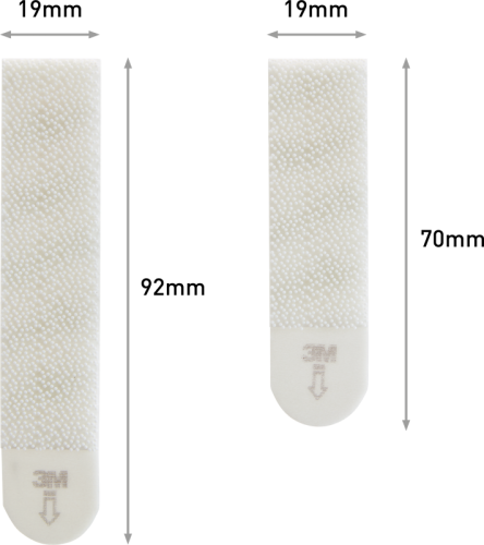 3M Command Strips V-Pack White 4 Sets M + 8 Sets