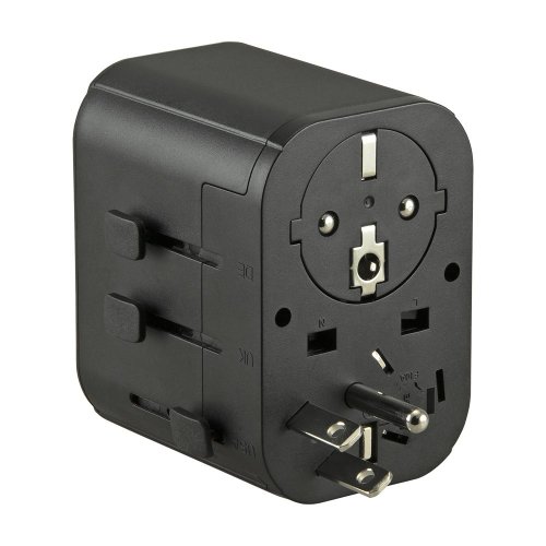 Adaptér Jupio Travel Adapter 2x USB-A 1x USB-C 15.5W univerzálny cestovný Adaptér Jupio Travel Adapter 2x USB-A 1x USB-C 15.5W univerzálny cestovný