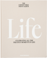 Printworks Coffetable Photo album Life Beige