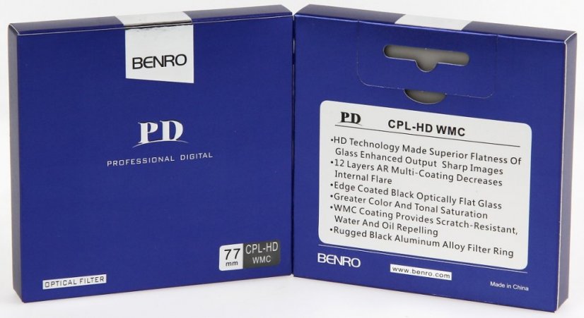 Benro 43mm Zirkular-Polarisationsfilter PD HD WMC