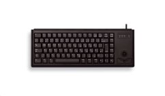 Klávesnica Cherry G84-4400LUBEU-2, KEY, USB, černá, trackball, EN