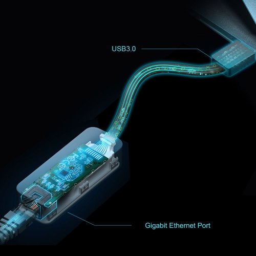 Adaptér TP-Link UE306 USB 3.0 na gigabitový Ethernet