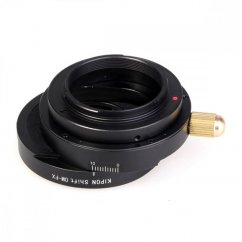 Kipon Shift Adapter from Olympus OM Lens to Fuji X Camera