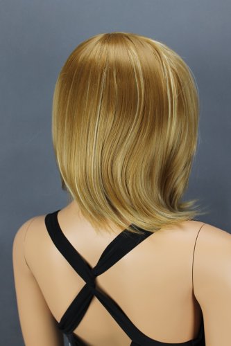 Dámská paruka krátká blond, melír 111-27H613 (PAR-111-27H613)