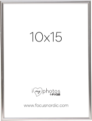 Focus Can-Can Shiny Silver 10x15