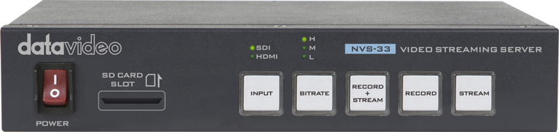 Datavideo NVS-33 Video streaming encoder/recorder
