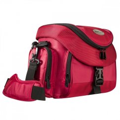 Mantona Premium fotografická taška červená/čierna