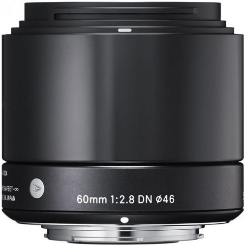 Sigma 60mm f/2.8 DN Black Lens for MFT