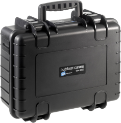 B&W Outdoor Case 4000, kufr s pěnou černý