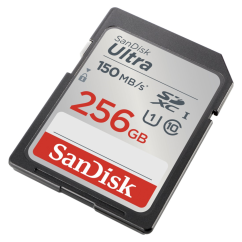 SanDisk Ultra 256 GB SDXC Paměťová karta 150 MB/s