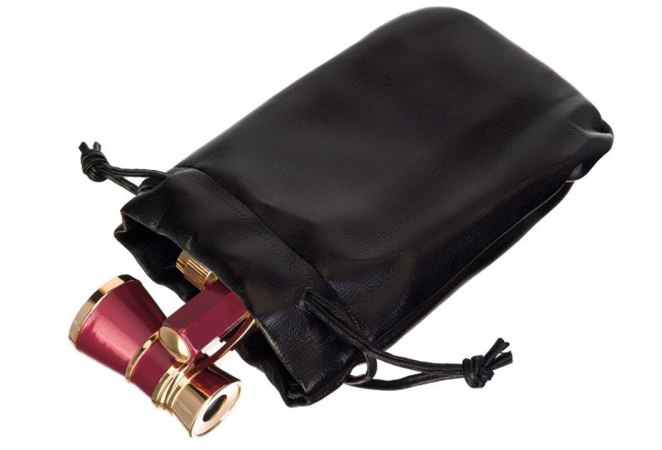 Divadelní kukátko Levenhuk Broadway 325E s lornionem, červené