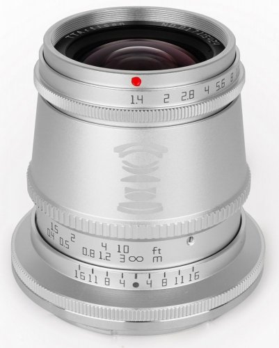 TTArtisan 17mm f/1,4 (APS-C) strieborný pre Nikon Z