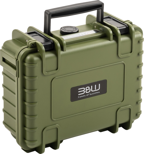 BW Outdoor Case Type 500 for Insta360 X3, bronze-green