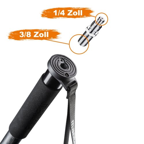 Mantona Pro ONE 165C Karbonový 4 sekční videomonopod 165cm