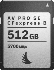 Angelbird CFexpress 4.0 Type B AV PRO SE CFexpress B v4 MK2, R3700/W1100 I SR3500/SW1050 (4.0) 512GB