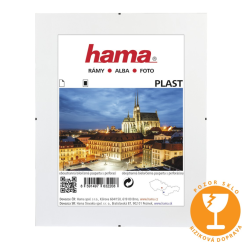 Hama Clip-Fix, plastové sklo, 50x70 cm