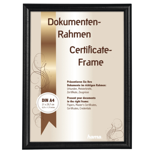 Hama fakeret PHOENIX, fekete, 21x29,7 cm (A4-es formátum)