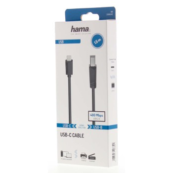 Kabel Hama USB-C 2.0 typ C - typ B, 1,5 m