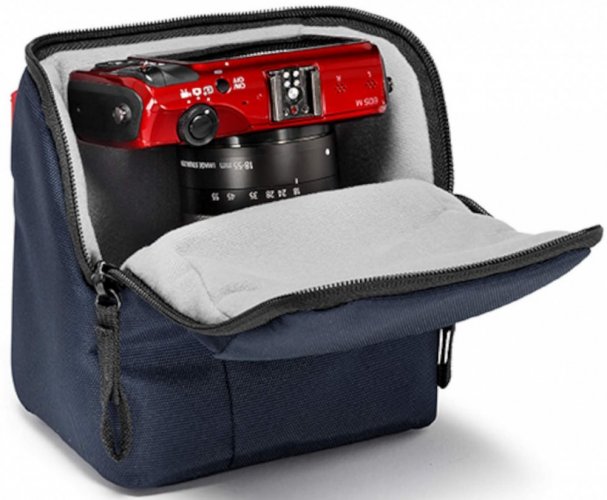 Manfrotto MB NX-P-IBU, NX Camera pouch I Blue for CSC