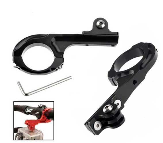 Držák GoPro Hero na řídítka s adaptérem GoPro na krk černý (GP-K1)