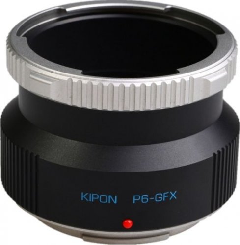 Kipon adaptér z Pentacon 6 objektivu na Fuji GFX tělo