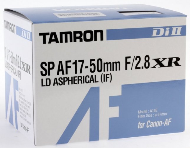 Tamron SP AF 17-50mm f/2,8 XR Di II LD ASPH (IF) (A16S) pre Sony A